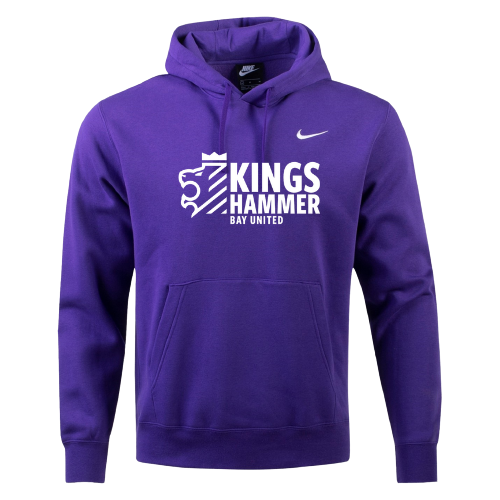 BAY UNITED PURPLE NIKE CLUB HOODIE