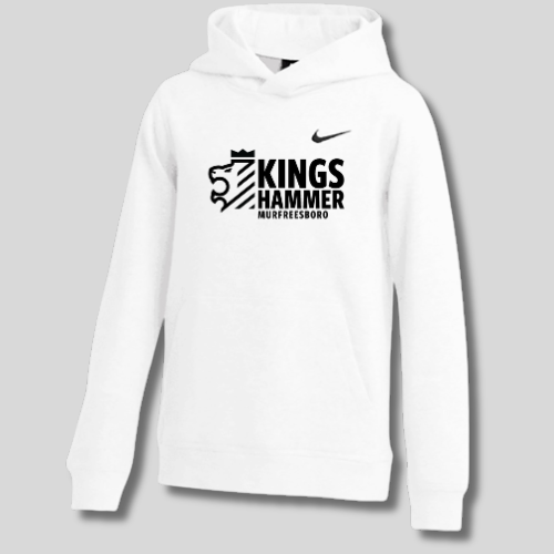 MURFREESBORO WHITE NIKE CLUB HOODIE