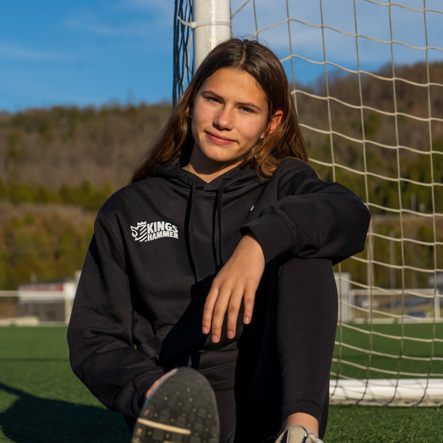 BLACK KH NIKE CLUB HOODIE