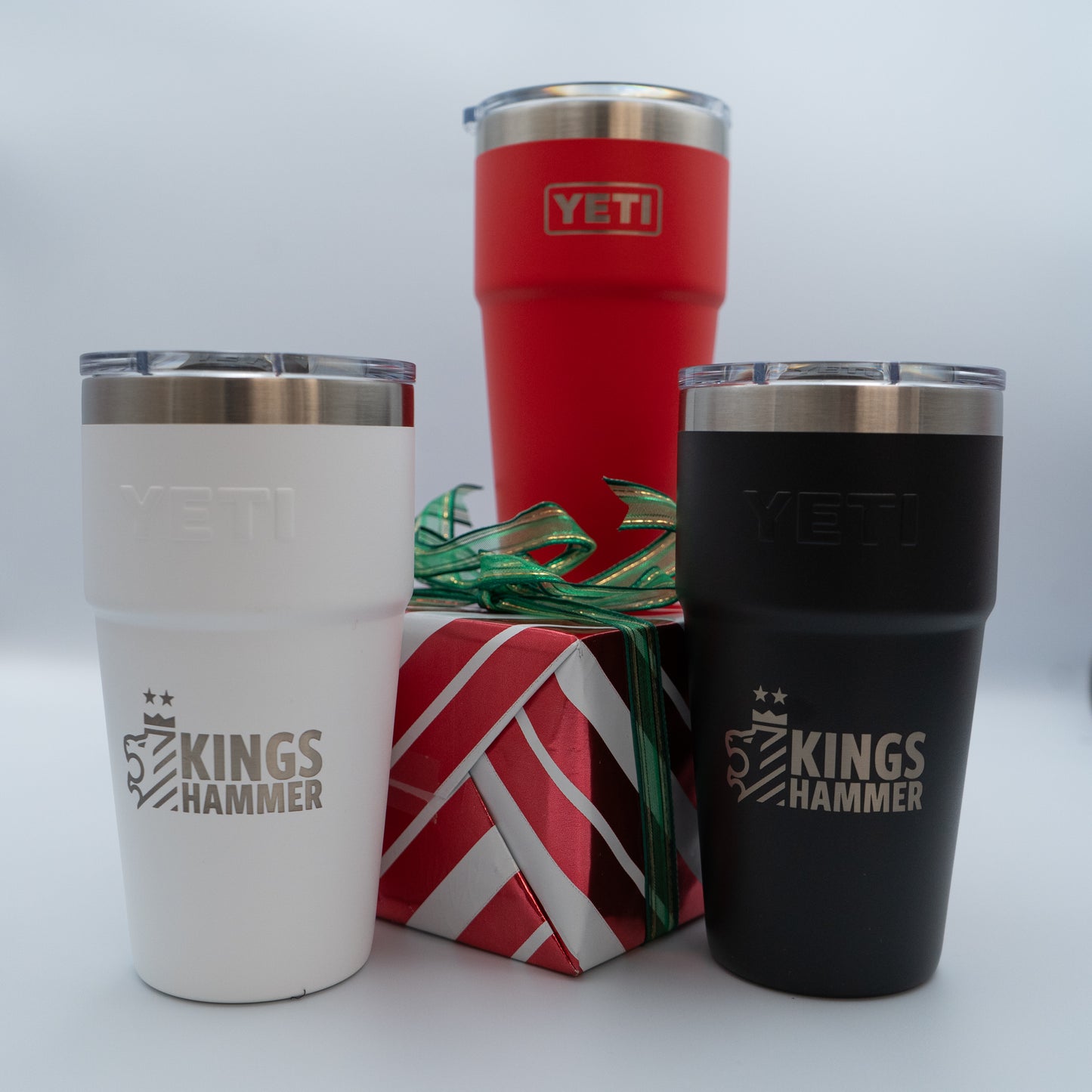 KINGS HAMMER YETI 20oz RAMBLER SLIDE TOP