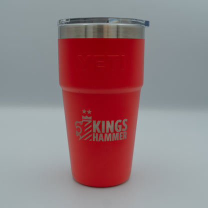 KINGS HAMMER YETI 20oz RAMBLER SLIDE TOP