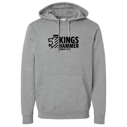 SWAN CITY GREY HOODIE