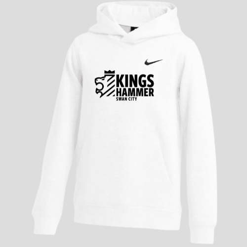 SWAN CITY WHITE NIKE CLUB HOODIE