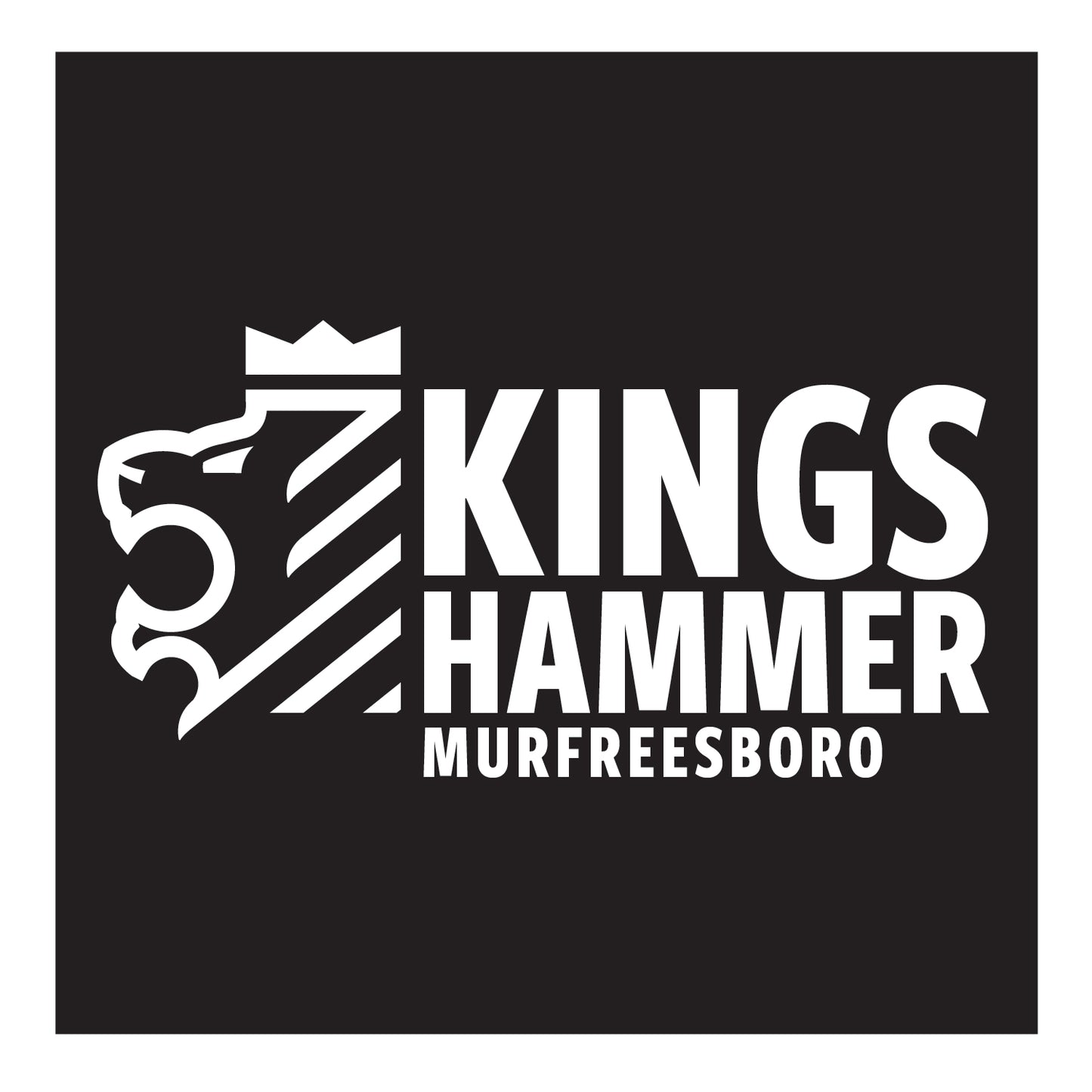 BLACK KINGS HAMMER MURFREESBORO HOODIE